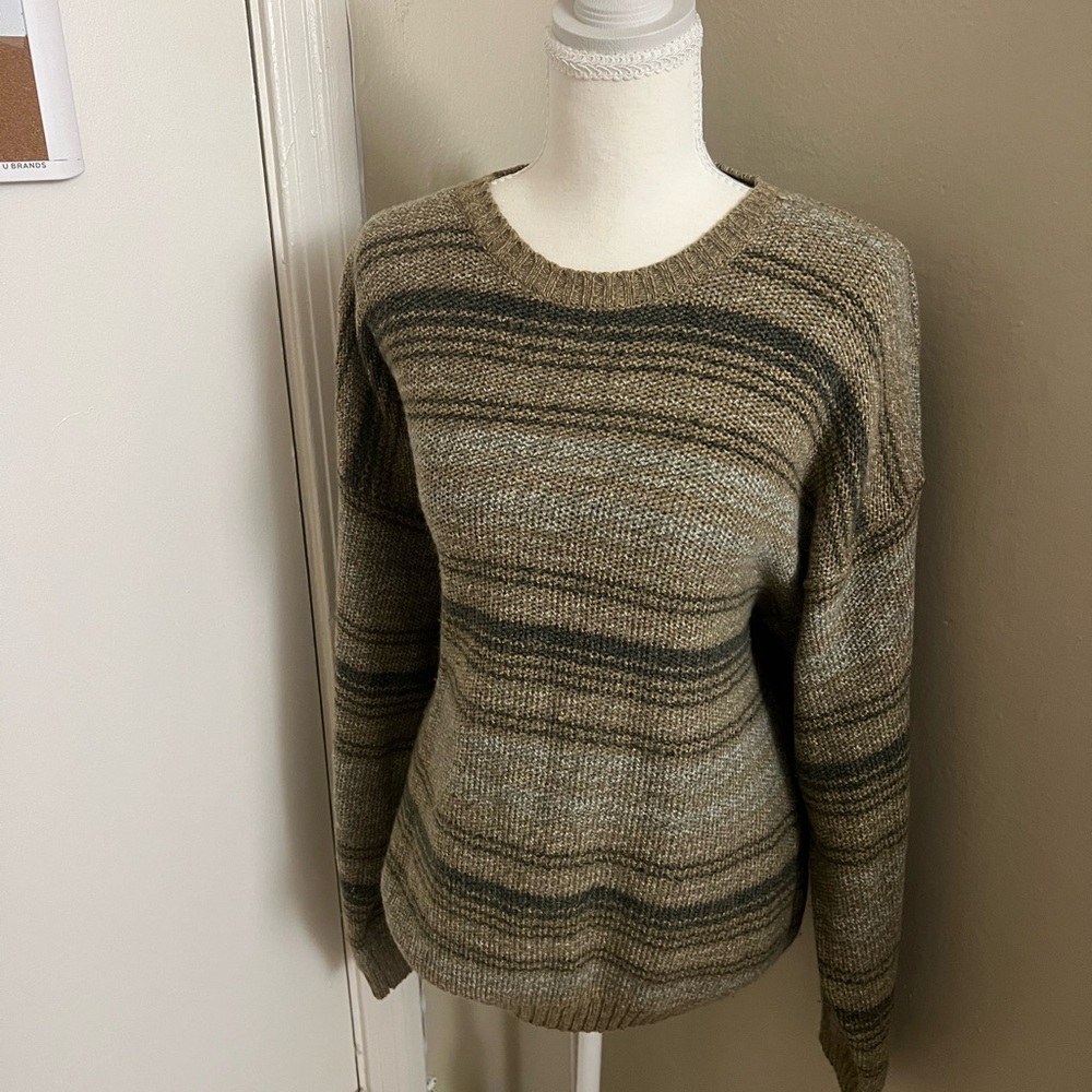 Arrow Women's Earthy Striped Sweater